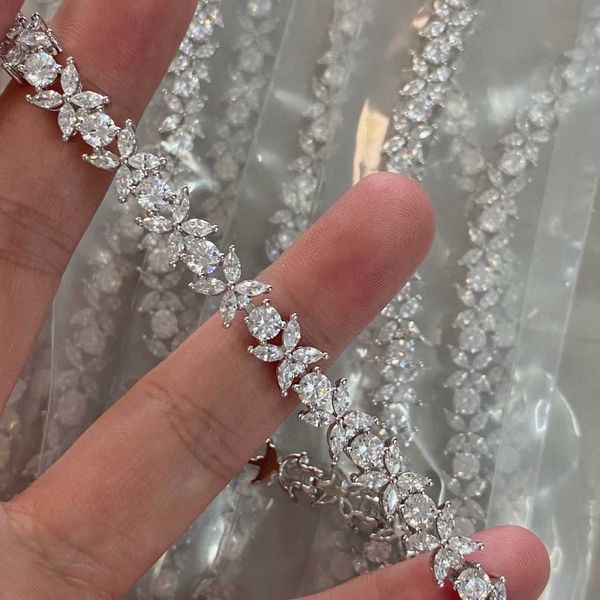 

high version horse eye bracelet 925 sterling silver inlaid high carbon diamond tiffayffay full celebrity light luxury fashion womensh ighg r, Black