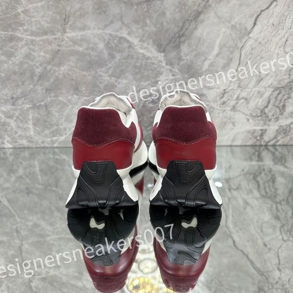 

new luxury designer men causal shoes fashion woman leather lace up platform sole sneakers white black mens womens sneaker xsd221108