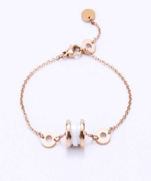 

designer jewelry brand link bracelets for men and women couple bracelets fashion luxury girlfriend birthday gifts1094908, Black