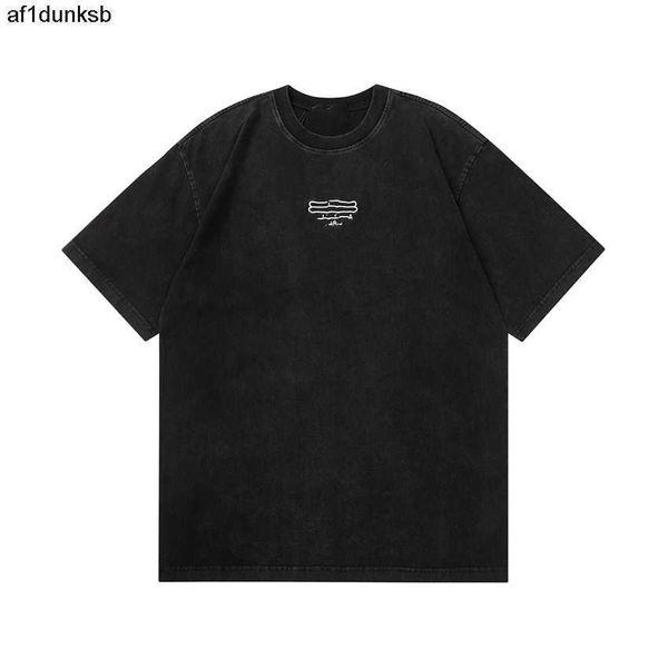 

student balencaigaly resistant balencigaly couple men's letters t-shirts fashion wrinkle men printing t-shirt casual new cotton short s, White;black