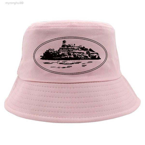 

american corteiz hat fashion brand bucket hat casual printing basin hat summer couple outdoor trend corteiz sun hat ycvl, Blue;gray