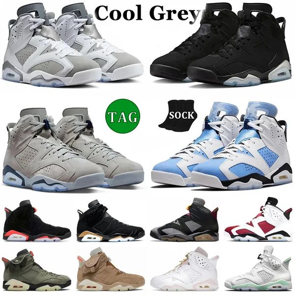 

jumpman 6 basketball shoes men women 6s cool grey georgetown midnight navy unc white red oreo metallic sliver carmine trainers outdoor sport