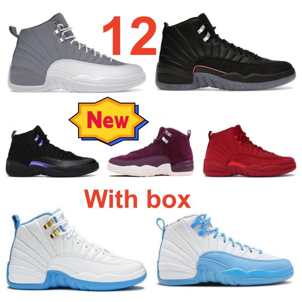 

12 basketball shoes easter utility black twist reverse flu game university gold blue low high baskets red blue green men trainer sneaker wit