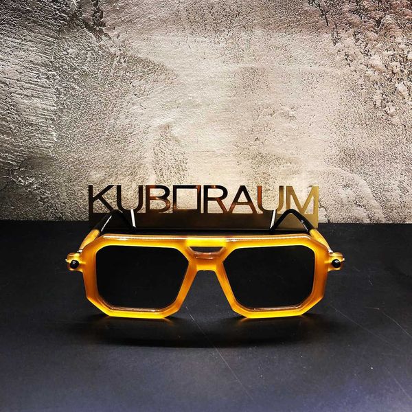 

designer kuboraum sunglasses 2023 new kuboraum p8 optical glasses frame eyeglass box with logo box, White;black