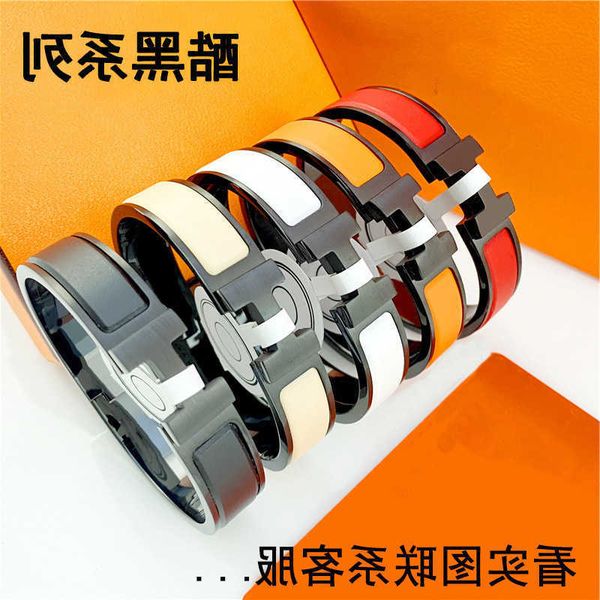 

fashion hrems bracelets for sale family black warrior bracelet brushed matte ebony love enamel hand ring letter couple with gift box