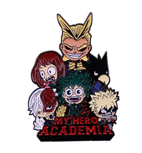 

japanese anime manga enamel pin badges cute brooch for clothes decorative lapel pins backpack accessories jewelry fashion gifts8417933, Blue