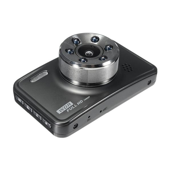 

1080p car dvr dash camera driving video recorder full hd 3 inches 140 degrees night vision g-sensor loop recording