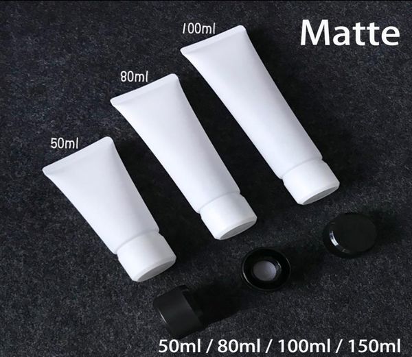 

50ml 80ml 100ml 150ml matte frost soft tubes empty cosmetic lotion container body wash shower gel shampoo toothpaste bottles4744650
