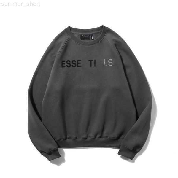 

essentialhoodie men women designer hoodie fashion pullover sweatshirt 100% cotton sports suit couple style casual printed alphabet ess track, Black