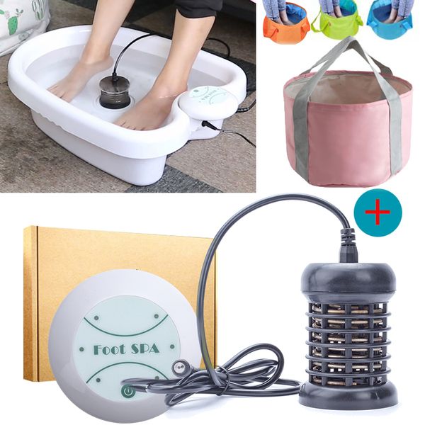 

foot care massage ionic detox bath aqua cell spa machine ion cleanse arrays p 230801
