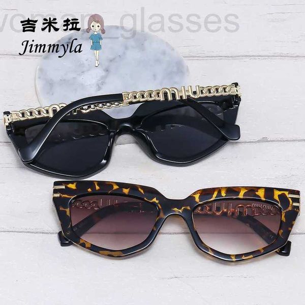 

sunglasses frames designer new miu letter personalized popular men's and women's miao family trend fashion glasses zvoh, Silver
