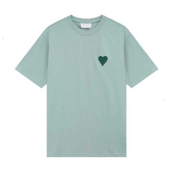 

men's t-shirts 2023new mens women designer of luxury amis t shirt fashion men s casual tshirt man clothing 7tz5, White;black