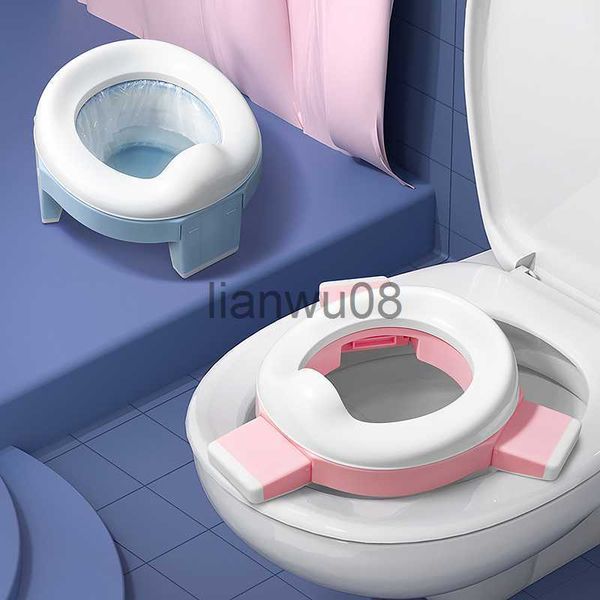 

potties seats tyryhu 3 in1 multifunction travel baby toilet seat pot portable silicone baby training seat foldable children potty x0719