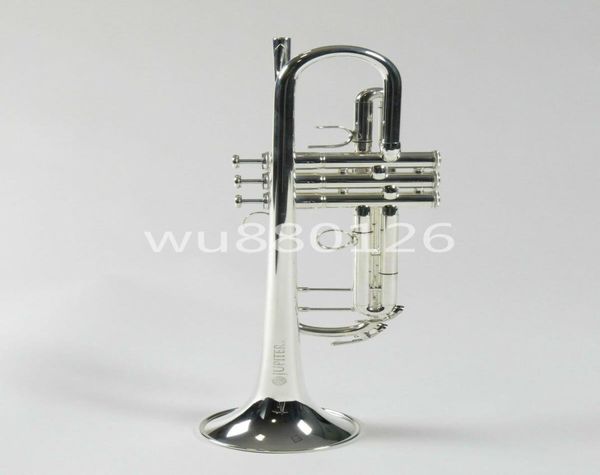 

jupiter jtr1110r bb trumpet instruments brass silver plated musical instrument with case mouthpiece6507257