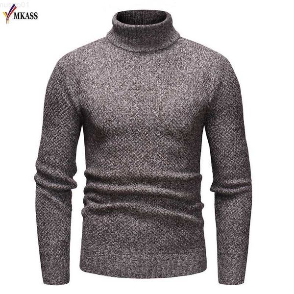 

men's sweaters 2018 autumn winter thick warm men's sweater men turtleneck sweaters slim fit pullover men classic wool knitwear pul, White;black