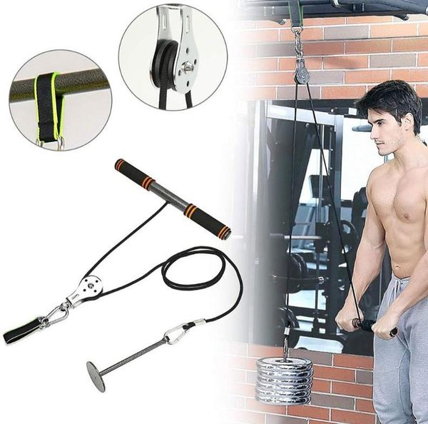 

fitness wrist forearm gym workout arm pulley dumbbell accessories exercise body building strength training fitness equipment4323006