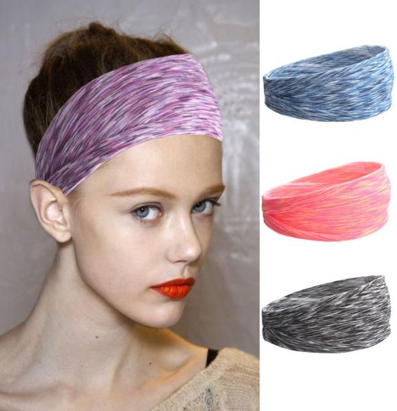 

sports headband yoga fitness sweat absorption running headband men039s and women039s sports headband2282146, Silver