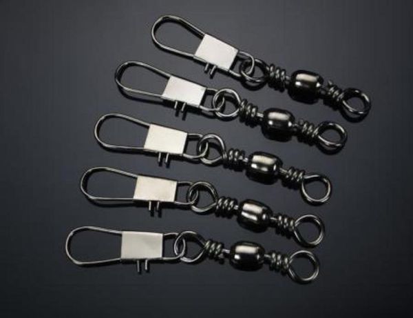 

whole lot300 fishing barrel swivel winterlock snap 801235052695