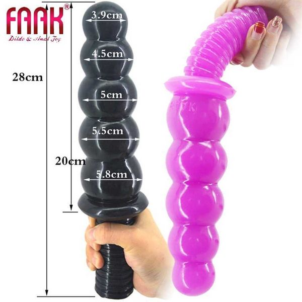 

with handle five links pulling beads plug large male and female pleasure device fun 75% off outlet online sale