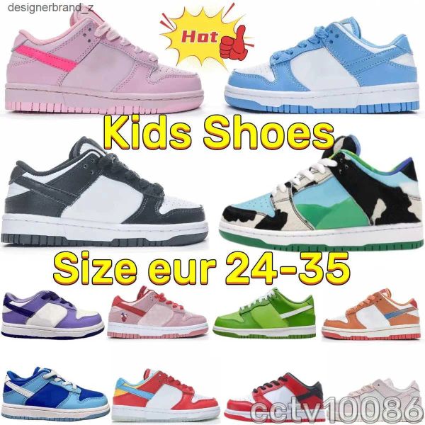 

kids shoes dunks designer low sb dunke boys girls dead bears sneakers triple pink chunky toddler skateboard trainers shoe sneaker size 26-35, Black