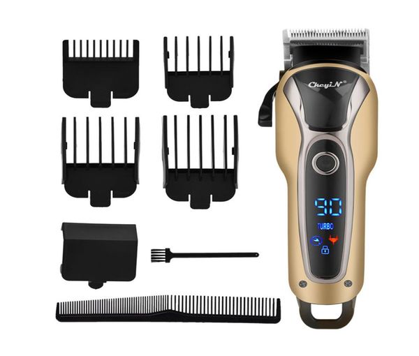 

rechargeable electric hair clipper professional hair trimmer shaving for men barbers salon styling cutter machine 45462851925