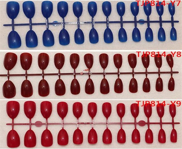 

fake nails shinning surface full nail tips black coffin design medium size flat stiletto diy manicure acrylic faux ongles2951298, Red;gold