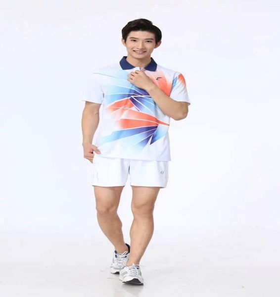 

badminton wear sets for men outdoor apparel sports set st13272895237, White;yellow