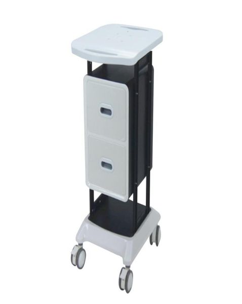 

elitzia et421 salon furniture vertical spa trolley rolling cart with 2 drawers two colors option4917544