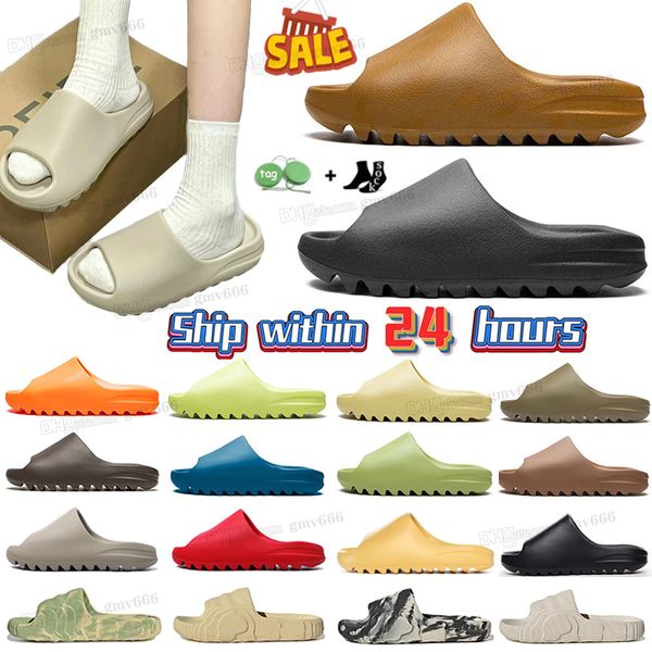 

designer slippers sandals men woman slider black for vermillion desert ararat onyx pure resin glow green slide slipper sliders ochre bone cl