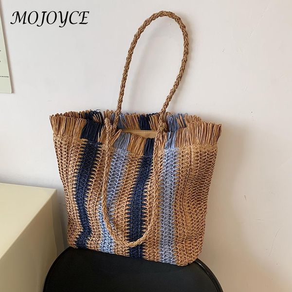 

evening bags fashion turf women's shoulder bag handmade summer beach handbag travel holiday women's vacation shopping bag 230718