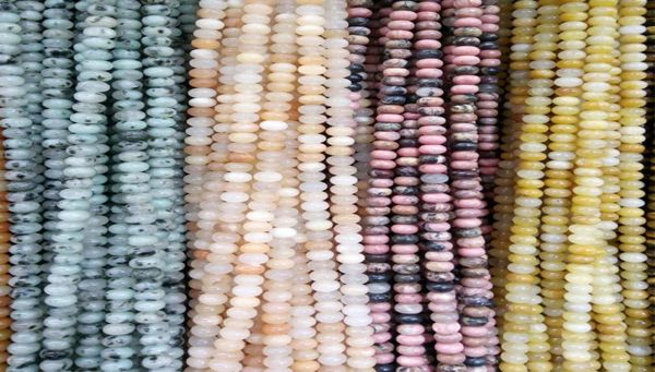 

oval shape oblate 58mm natural stone beads loose beads for charms necklaces bracelet diy fashion jewelry stone bead 2749265, Black