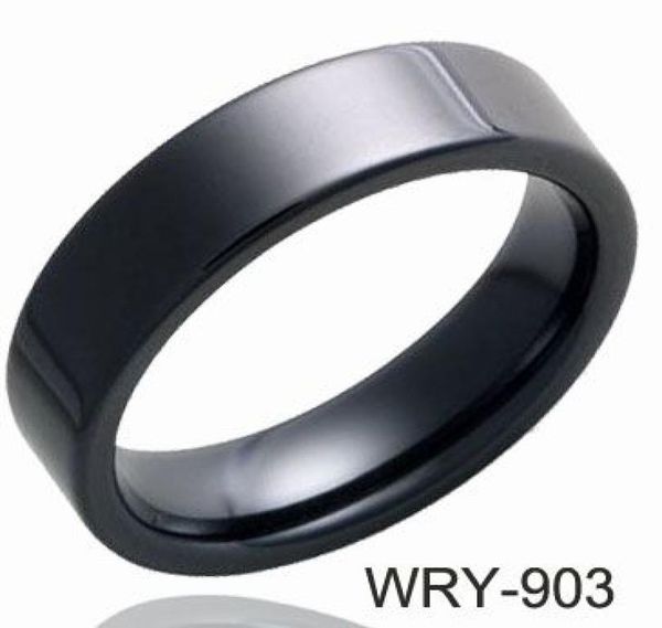 

8mm simple black tungsten ring wedding rings real men ring comfort fit low 2125595, Silver