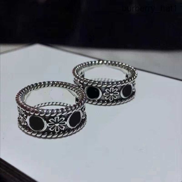 

supply wholesale classic mens designer ring love rings for women ghost skull luxury ring plated vintage silver letter fashion homme bague