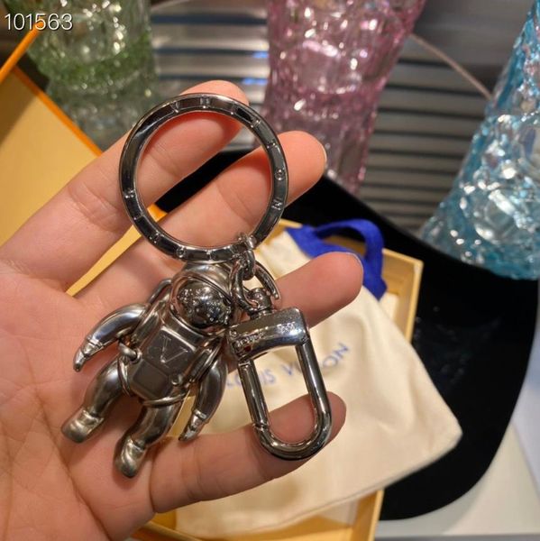 

with box keychain key buckle letter animal design handmade leather keychains men women bag pendant accessories13 option quality, Silver