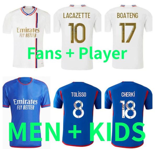 

23 24 maillot lyon soccer jerseys 2023 2024 ol digital fourth football shirts men kids kits football shirt toko ekambi aouar dembele tolisso, Black;yellow