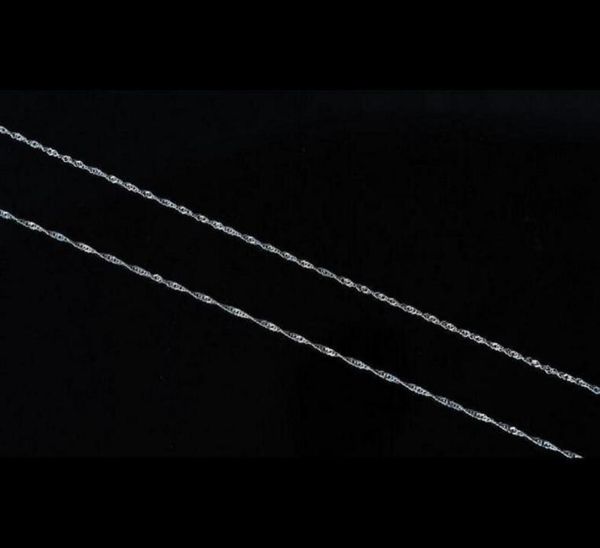 

sell simplt fashion brand luxury jewelry pure 100 925 sterling silver water ripple chain party eternity women wedding pendant5906354