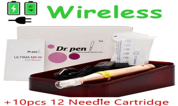 

dr pen ultima m5w dermapen stamp auto microneedle adjustable 025mm30mm anti aging 2 pcs 12 needle cartridge9327224