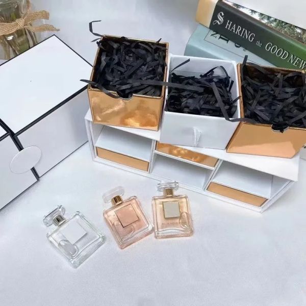 

cologne in stock festival gift perfume 3pcs set incense scent fragrance lady 7.5ml no.5 pairs eau tandre fraiche mademoiselle perfumes kit f
