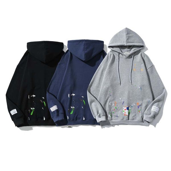 

Hoodie Designer Hoodies Men Hoody Pullover Sweatshirts Loose Long Sleeve Hooded Mens Women Tops Clothing, Blue