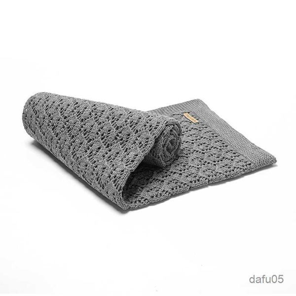 

girl's dresses baby blankets outdoor mats breathable lightweight newborn boys girls knitted stroller nursery swaddle wrap infant receiv, Red;yellow