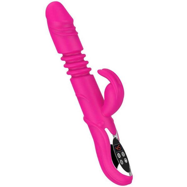 

50% off outlet store new manda heating telescopic vibration rod charging swing lcd display mute