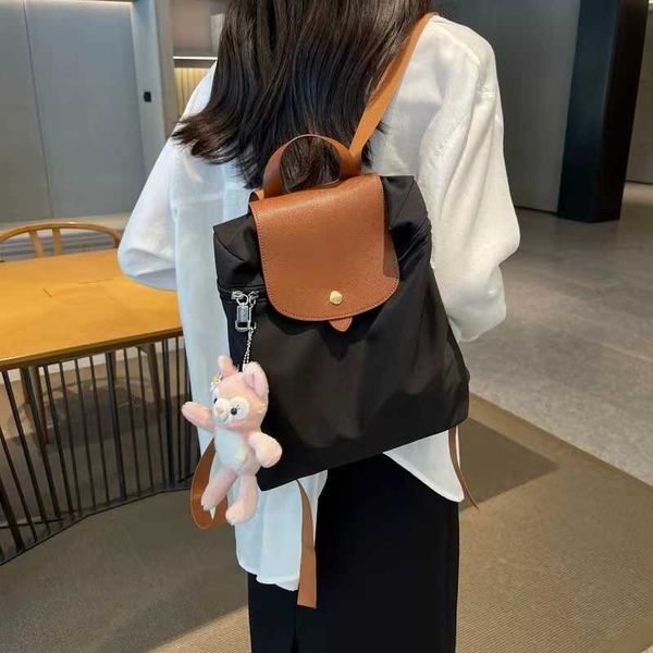

backpack designer luxury fashion women's nylon bags portable female handbag foldable travel student school bag women