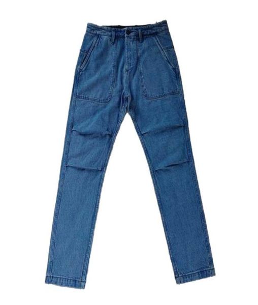 

men039s jeans 2023 spring and autumn new jeans men039s loose straight summer trend joker thin casual pants men2249230, Blue