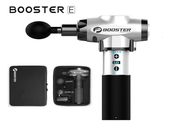 

2019 new portable booster e low noise muscle massage gun therapy muscle exercise body muscle massager deep pain relief y1910159923365