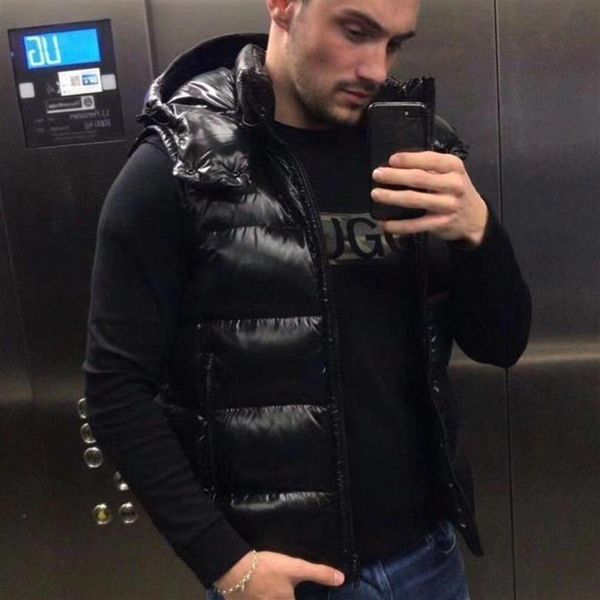 

fashion men's vest jacket designer short jacket sleeveless spring and autumn trench men's coat hoodie fashion jacket ves299y, Black;white