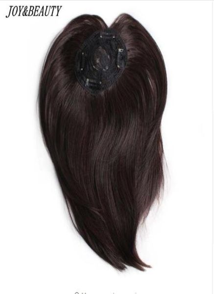 

10 inch synthetic hair clip in toupee hairpieces straight hair bang fringe closures hairpins for men and women1933411, Black