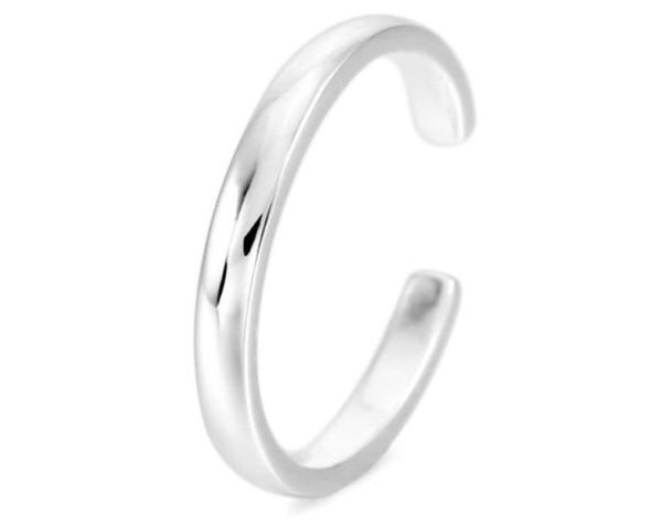 

wedding rings men women ring 925 sterlingsilver toerings openrings tailring adjustable whole4440082, Slivery;golden