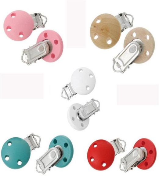

funny infant baby wooden pacifier suspender clips dummy nipples 2015 new t7016471036
