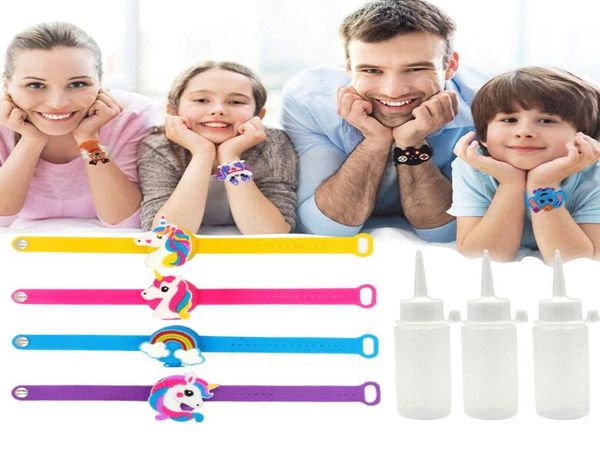 

stock hand sanitizer bracelet wrist band baseball sanitizer distributor silicone sanitizer dispenser kids portable cartoon wristba5222731, Red;brown