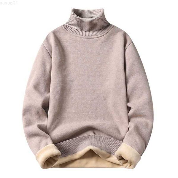 

men's sweaters autumn winter fleece turtleneck sweater men fashion slim fit knitted pullovers mens solid color warm knitting pullover s, White;black
